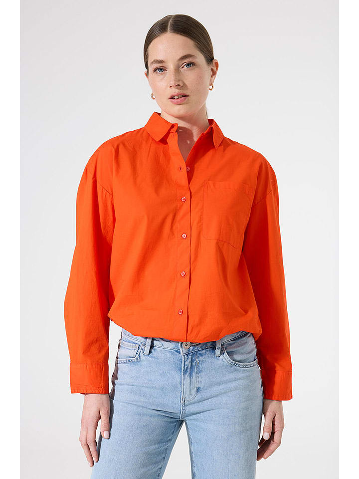 Garcia Hemd in Orange - L