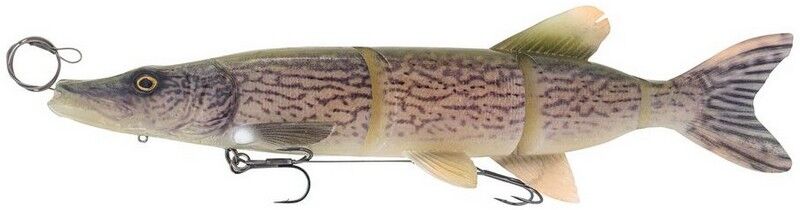 Savage Gear 3d Line Thru Pike-37cm-White Pike