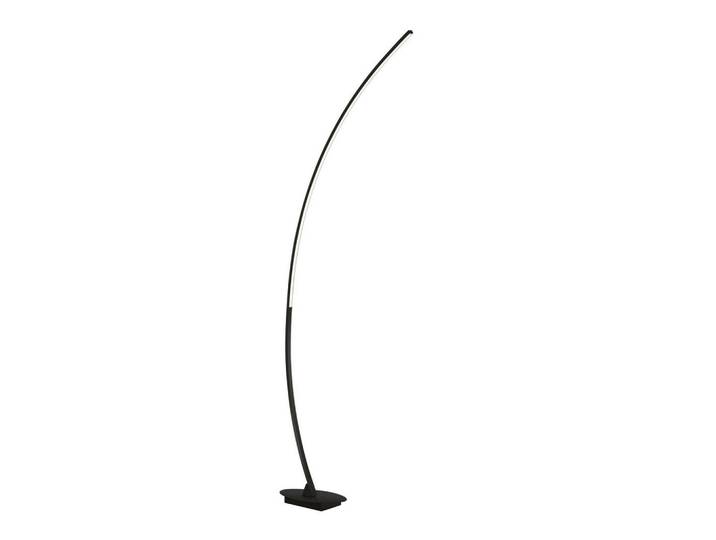 Stehleuchte, Schwarz, Metall, 15x158x35 cm, Lampen & Leuchten, Innenbeleuchtung, Stehlampen, Stehlampen