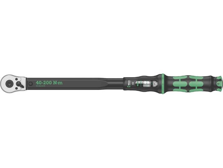 Wera Clé dynamométrique à déclic\, série C3\, 1/2 pouce\, 40-200 Nm