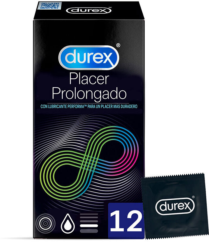 Durex Placer Prolongado preservativos 12 u