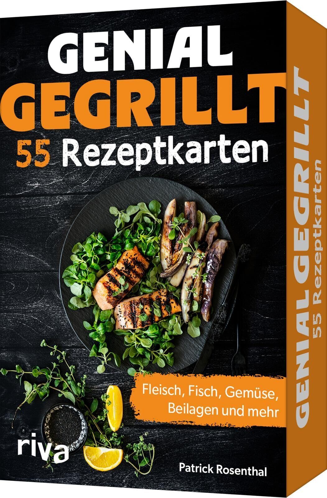 Patrick Rosenthal - Genial gegrillt - 55 Rezeptkarten - Preis vom 09.10.2026 07:28:09 h