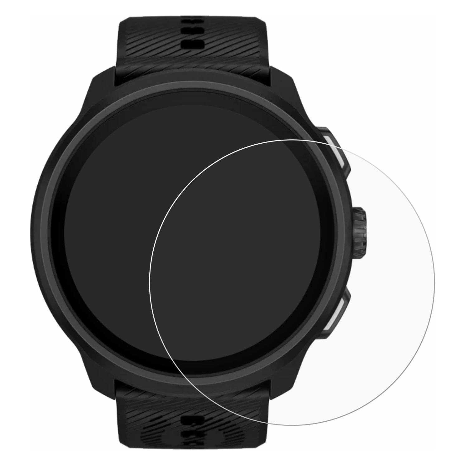 upscreen Schutzfolie für Suunto Run 2 Displayschutz Displayschutzfolie Folie Klar antibakteriell (2064811)