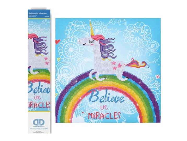 Diamonddotz DD7.015 Believe In Miracles 35X35 cm