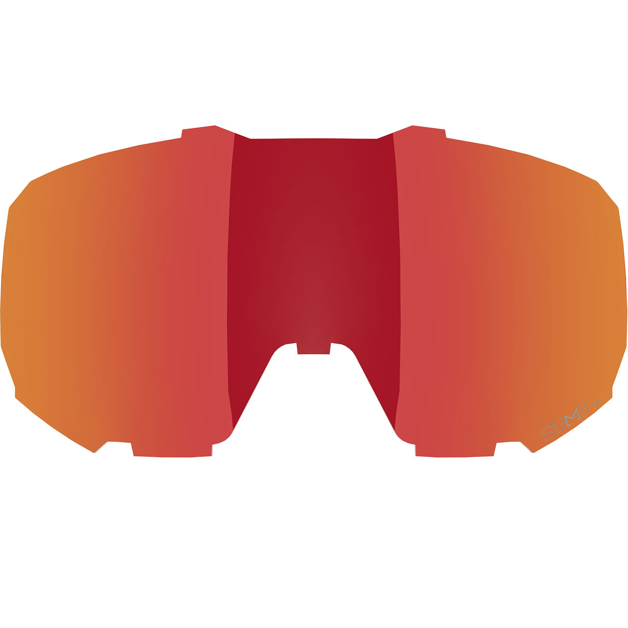 Salomon Osmo Sigma poppy red Austauschvisier - S = 53 - 56 cm