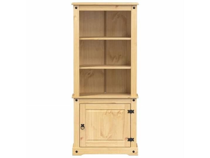 Décoratif - Placard de rangement - Buffet haut - Buffet salle à manger - Corona 74x38x170cm - bois de pin massif con4111693