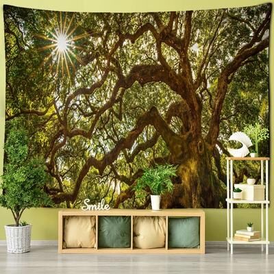 Uplift Treasures Mystical Forest Tree Wall Tapestry 4 59.06 59.06 In