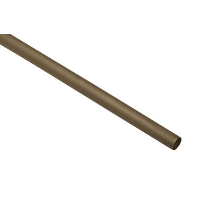 Gardinenstange GARDINIA "Kira", braun (cappuccino), B:1,9cm L:160cm Ø:1,9mm, Metall, Gardinenstangen, mit Bohren, verschraubt, Wandmontage, Metall