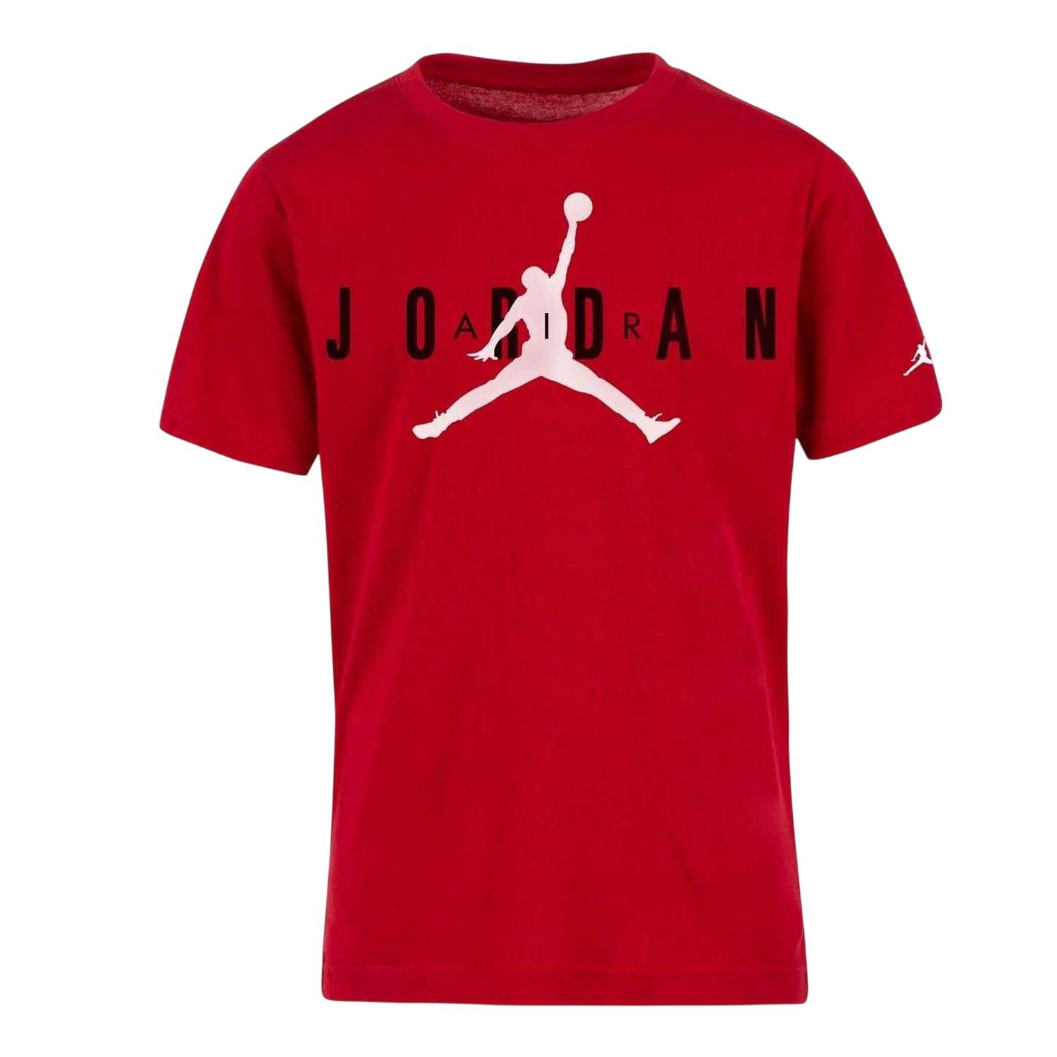 Nike - T-Shirt für Jungen, Lang geschnitten (Rot)