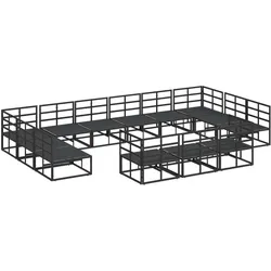 vidaXL, Gartenlounge, Elxonar (without table)