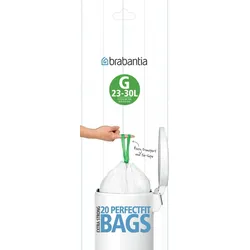 Brabantia 20 Müllbeutel PERFECTFIT - B/H/T ca. 41.70x.10x76.00