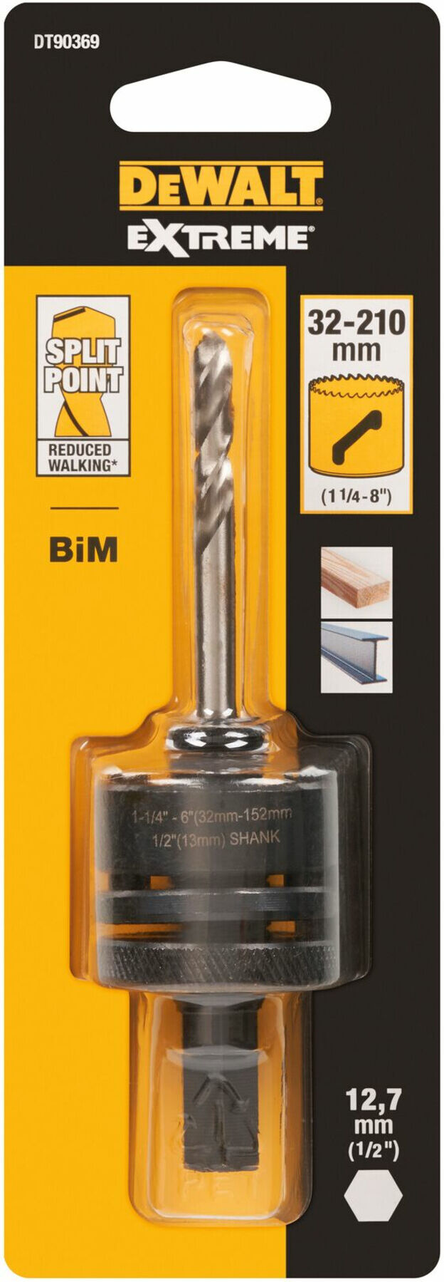 DEWALT Standard-Adapter 13mm, 32-210mm (DT90369-QZ)