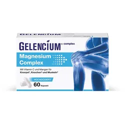 GELENCIUM Magnesium 400 mg hochdosiert vegan Kaps. 60 St