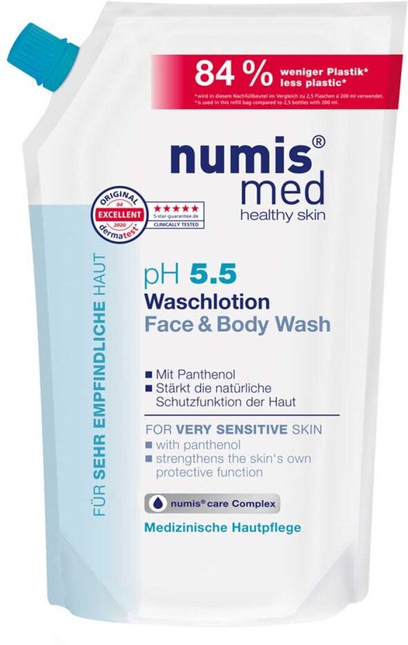 Numis Med Ph 5,5 Waschlotion Nachfüllbeutel 500ml
