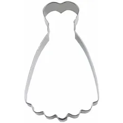 Städter Ausstecher Kleid, Ausstechform, Plätzchenform, Keks, Plätzchen, Edelstahl, 9 cm, 216310