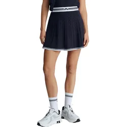 J. LINDEBERG Skirt Pamela Pointelle Knitted, navy