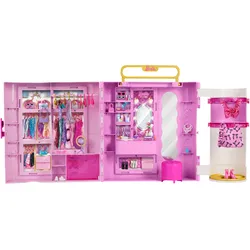 Barbie Deluxe Style Schrank Spielset mit Outfits und Zubehör