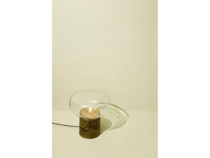 Crave Tischleuchte Clear/Dark Green - Hübsch - Wohnzimmer - Glas