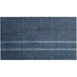 Fußmatte Loype Stormy Blue 85 x 150 cm