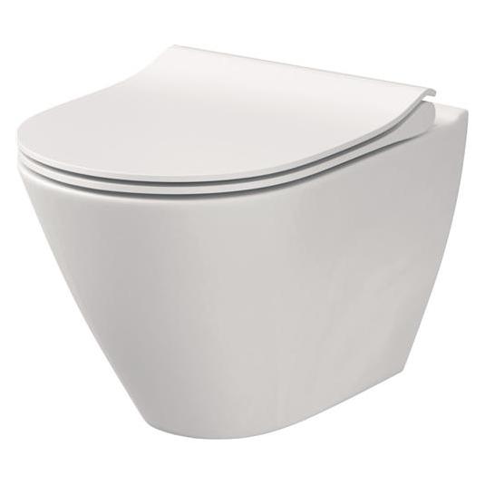 Cersanit Splrandloses Wand-WC-Set City Oval wei K701-104 (10227804)