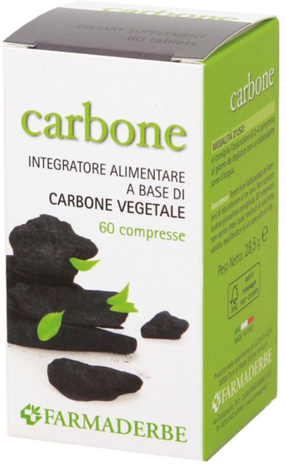 FARMADERBE Srl CARBONE VEGETALE 60CPR