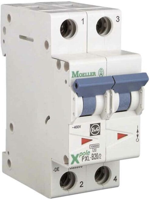 Eaton Disjoncteur LS avec marquage B 6A, 2p PXL-B6/2 (236225)