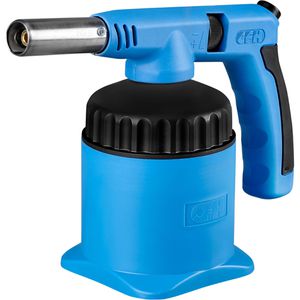 CFH Lötlampe 52192, Lötmeister PZ07000, bis 730°C, für Stechgaskartusche, mit Piezozündung