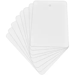 CombiCraft Hängeetikett oder Pflanzenlabel 105x148,5 mm  - pro 100 Stück - gefertigt aus 120μ PET - geeignet für Laserdrucker