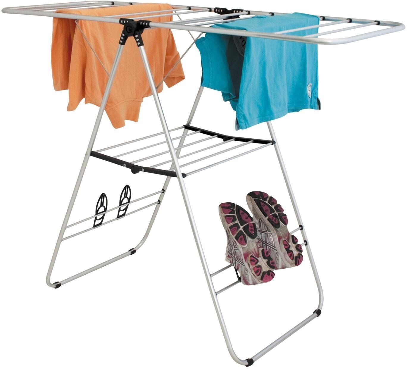 Wäscheständer EUROTRAIL "Trockenständer", grau, Aluminium, Wäscheständer, Wäscheständer grau Einheitsgröße