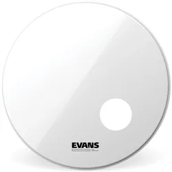 Evans EQ-3 Flat White 20" Bass Drum Head - Bass-Drum-Fell