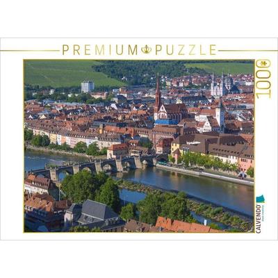 CALVENDO Puzzle Romantisches Würzburg | 1000 Teile Lege-Größe 64x48cm Foto-Puzzle für glückliche Stunden