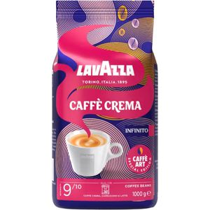 Lavazza Kaffee Crema Infinito, ganze Bohnen, Arabica & Robusta, 1 kg