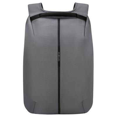 Laptoprucksack SAMSONITE "SECURIPAK 2.0 Backpack 15.6", Gr. B/H/T: 33cm x 445cm x 18cm, grau, Polyester, unifarben, Rucksäcke Laptoprucksack, Rucksack Freizeitrucksack Cityrucksack Backpack Schulrucksack
