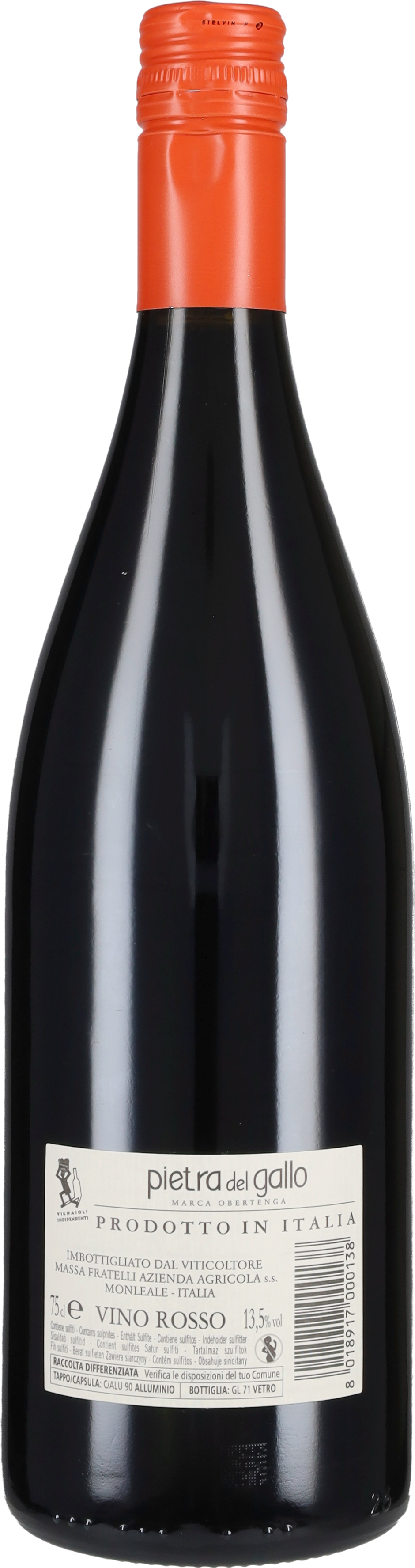 Rosso vivace 'Pietra del Gallo' Vigneti Massa 2024