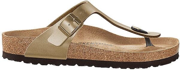 BIRKENSTOCK Damen Sandalen Gizeh Birko-Flor gold   37 W