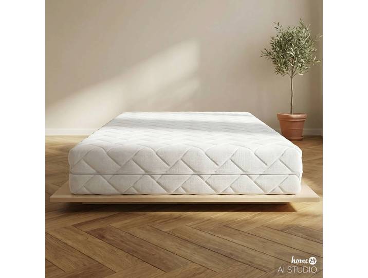 Taschenfederkernmatratze Silvio 80 x 200cm Andere Weiß