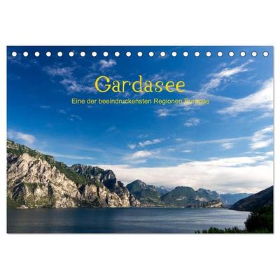 Gardasee / CH-Version (Tischkalender 2027 DIN A5 quer), CALVENDO Monatskalender
