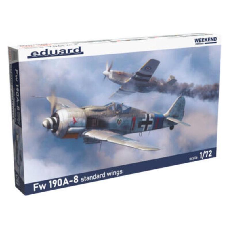 Eduard Fw 190A-8 standard wings 1/72 (7463)