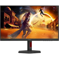 AOC Q27G4SRU (2560 x 1440 Pixel, 27"), Monitor, Schwarz, Rot