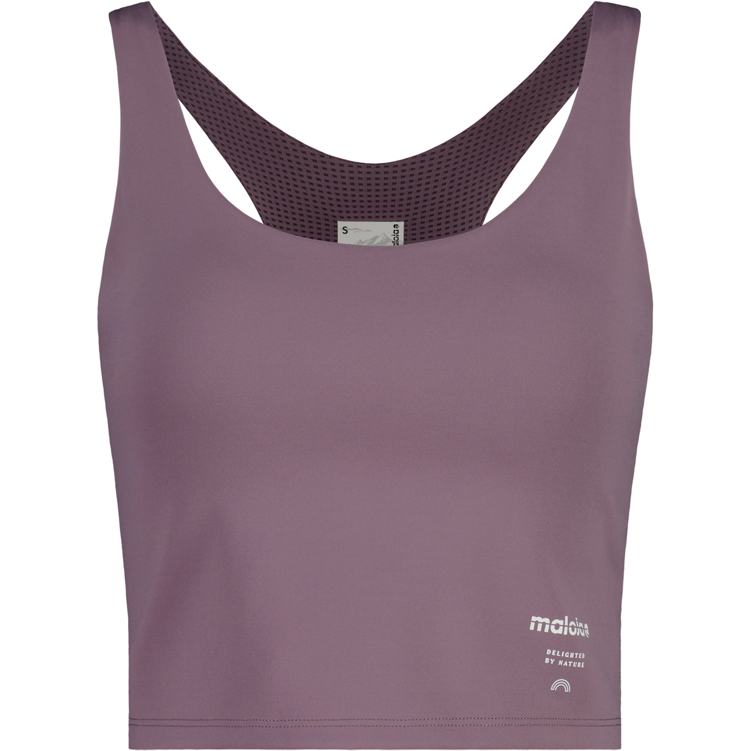 Maloja DharaM. Top Damen Tanktops lila Größe XS Yoga Elastisch