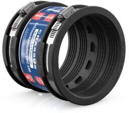 Crassus Cdc Schlauchadapter CRA11018 100, Typ 1, 100-116mm, 0,6 bar, mit Innenlippe