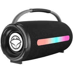 Manta SPK140GO BT Black, Bluetooth Lautsprecher, Schwarz