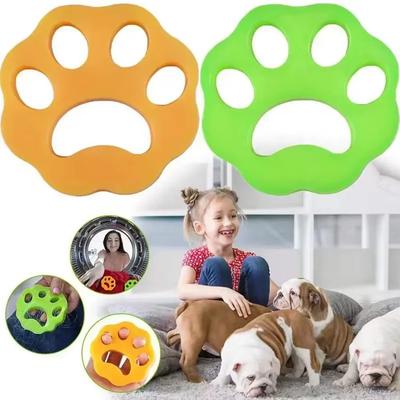 Inspired Finds Ultimate Reusable Pet Hair Lint Remover For Clothes, Bedding & Laundry orange