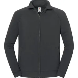 Fruit of the Loom Iconic Premium Sweat Jacket Unisex Zip Sweatjacke mit CiCLO® Technologie, nachhaltig, graphit, 2XL