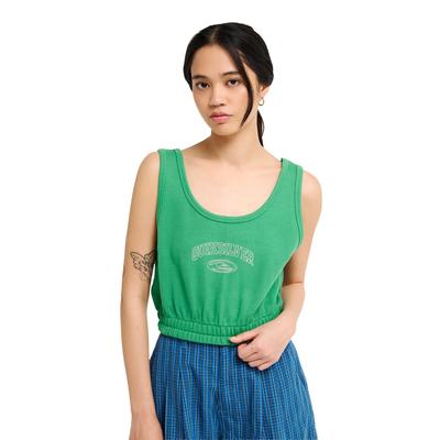Tanktop QUIKSILVER "Bolea Brassiere", Damen, Gr. S, leprechaun, Obermaterial: 100% Baumwolle., Tops Tanktop