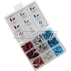 Endkappen Combo-Kit, JAGWIRE
Ersatzteilebox komplett
Farbe: Rot/blau/silber, Gewicht: 115g, VE: 1 Set