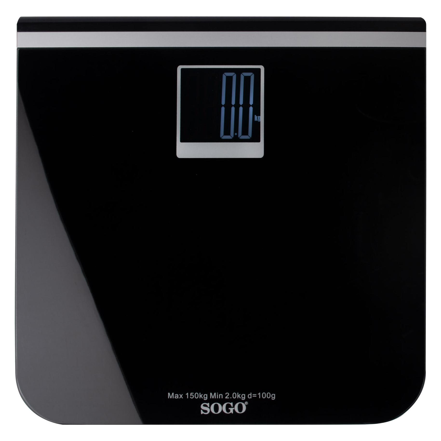 Sogo Vejer op til 150 kg - Sort (150 kg) (SOGO116)