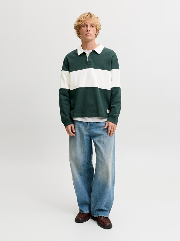 Jack & Jones Poloshirt in Grün - XXL