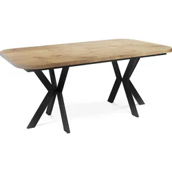 ESSTISCH Olivia ausziehbar rechteckig, Lancelot Eiche 200-280/100/76