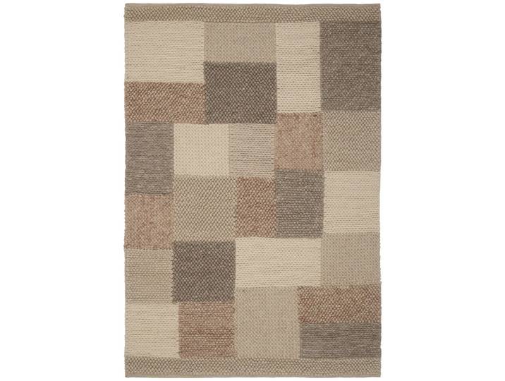 Linea Natura Handwebeteppich Nordic, Naturfarben, Beige, Textil, Karo, rechteckig, 80x150 cm, Textiles Vertrauen - Oeko-Tex®, Teppiche & Böden, Teppich, Webteppich
